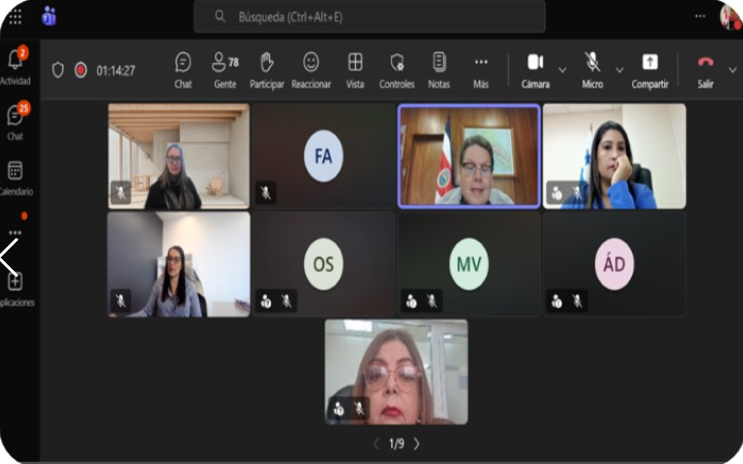 Segundo Webinario del Grupo Especializado de Trabajo (GET) de Justicia Restaurativa del Consejo Judicial Centroamericano y del Caribe